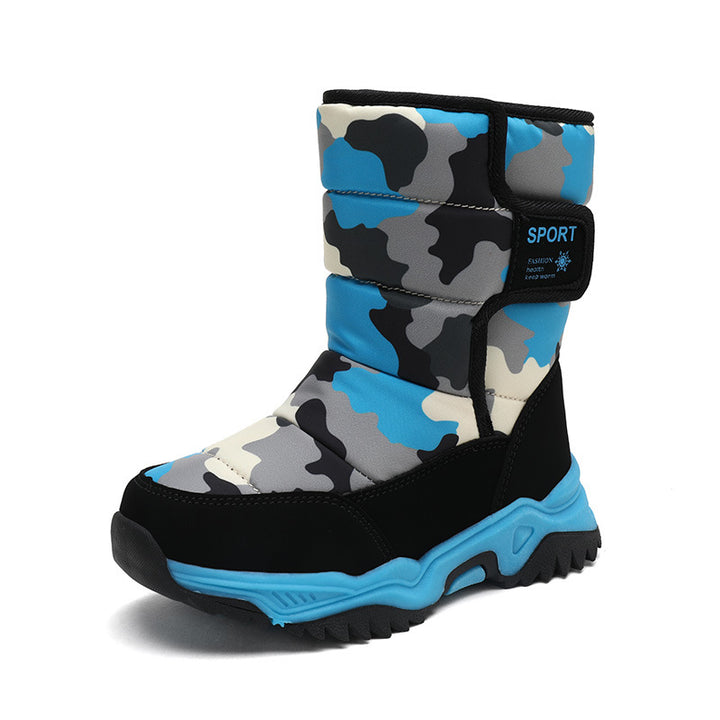 Damen warme und gefütterte Winterstiefel Drune