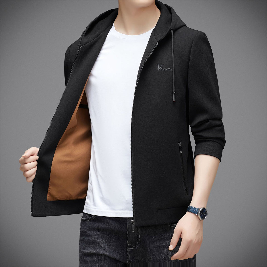 Herren modische Sweatjacke mit praktischen Taschen und lässigem Schnitt Drune