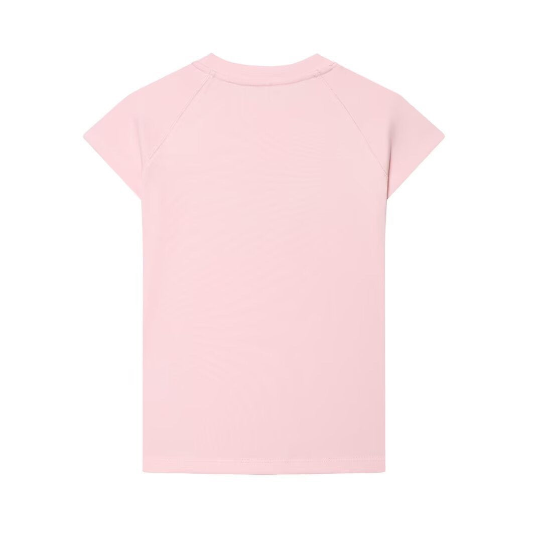 Damen T-Shirt mit modernem Schriftzug und lässigem Schnitt Drune