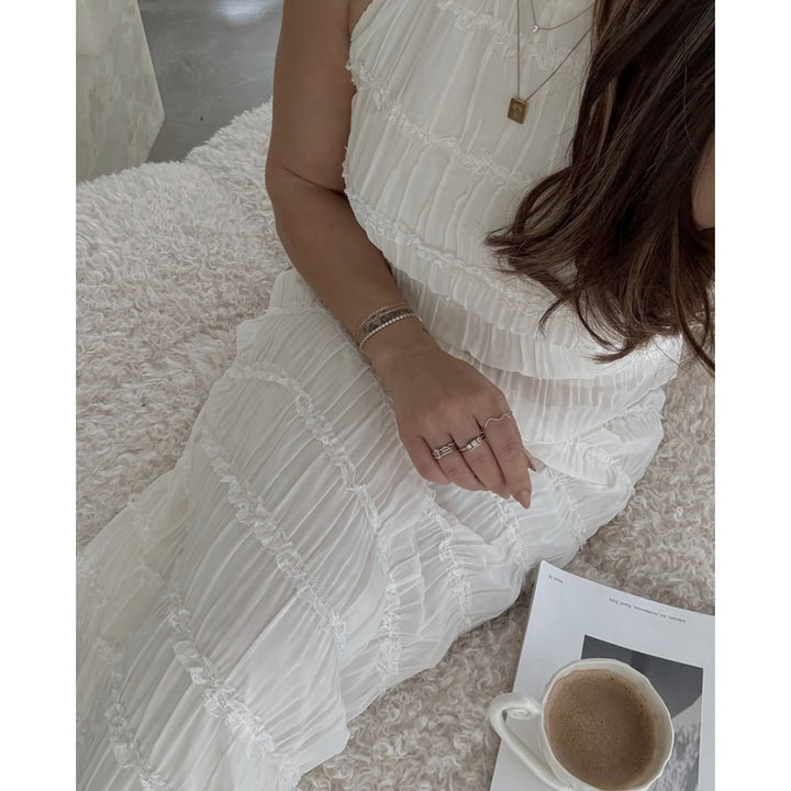 Damen Maxikleid Drune