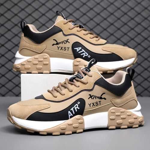Herren Sneakers mit rutschfestem Profil und atmungsaktiver Obermaterialstruktur Drune