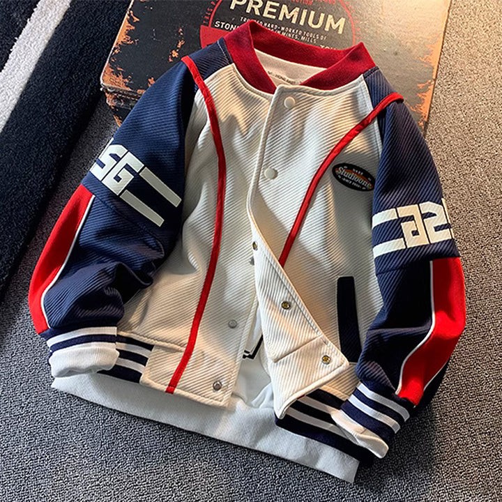 Damen sportliche Collegejacke Drune