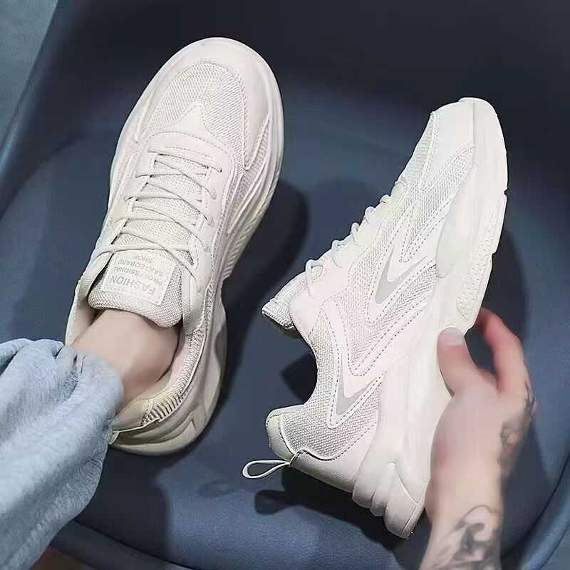 Damen Hochwertige Lauf Sneakers mit atmungsaktiver Mesh-Oberfläche und dämpfender Sohle Drune