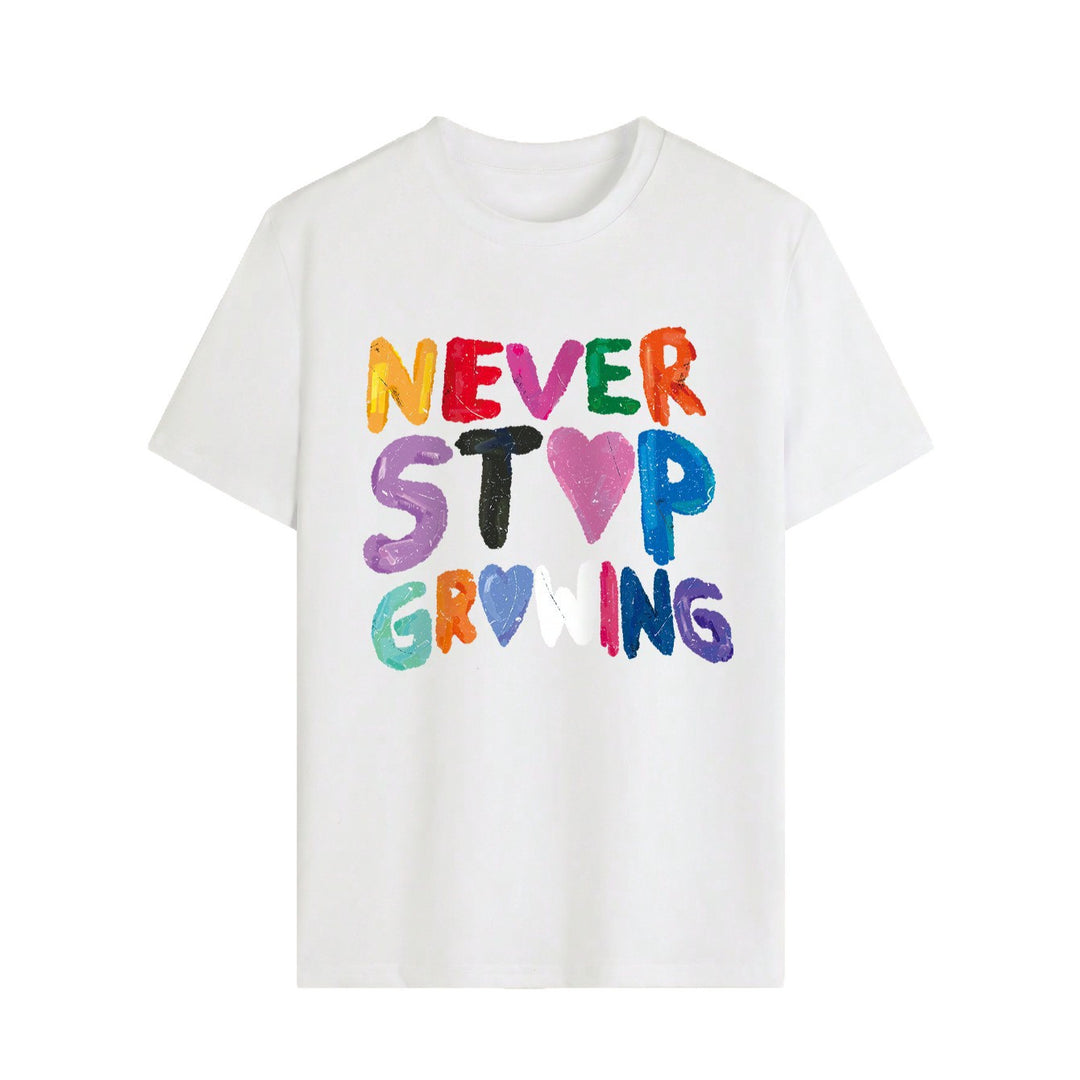Damen T-Shirt mit kreativem motivierendem Schriftzug Drune