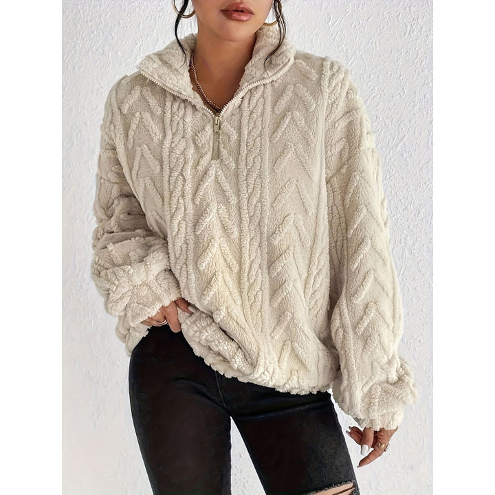 Damen Kuscheliger Kapuzenpullover Drune