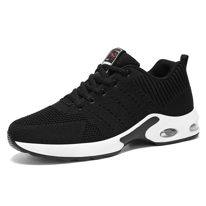 Herren nan atmungsaktive leichte Strick-Sneaker mit Luftkissen und rutschfester Laufsohle Drune