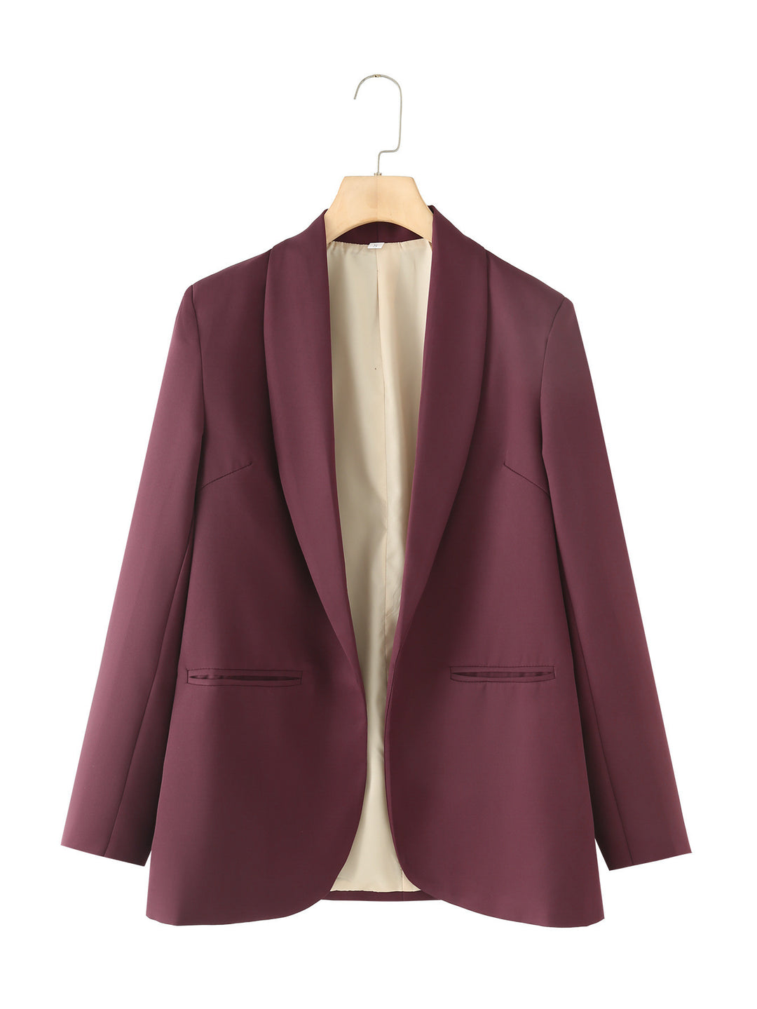 Damen eleganter Blazer mit modernem Schnitt und praktischen Taschen Drune