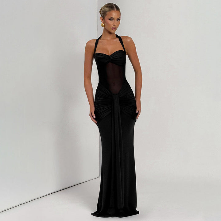 Damen elegante Abendkleid Drune