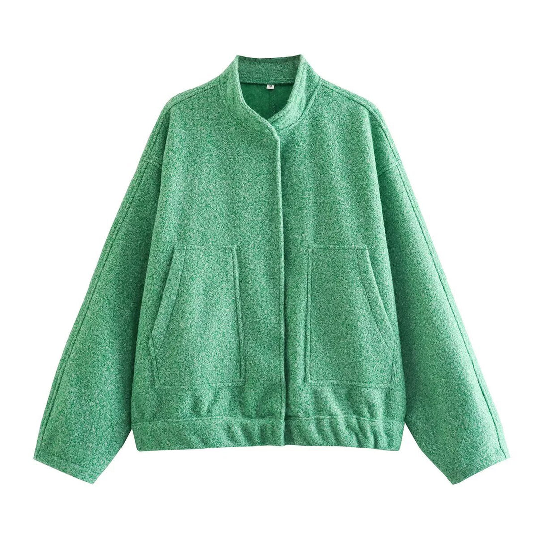 Damen Oversize-Winterjacke mit praktischen Taschen Drune