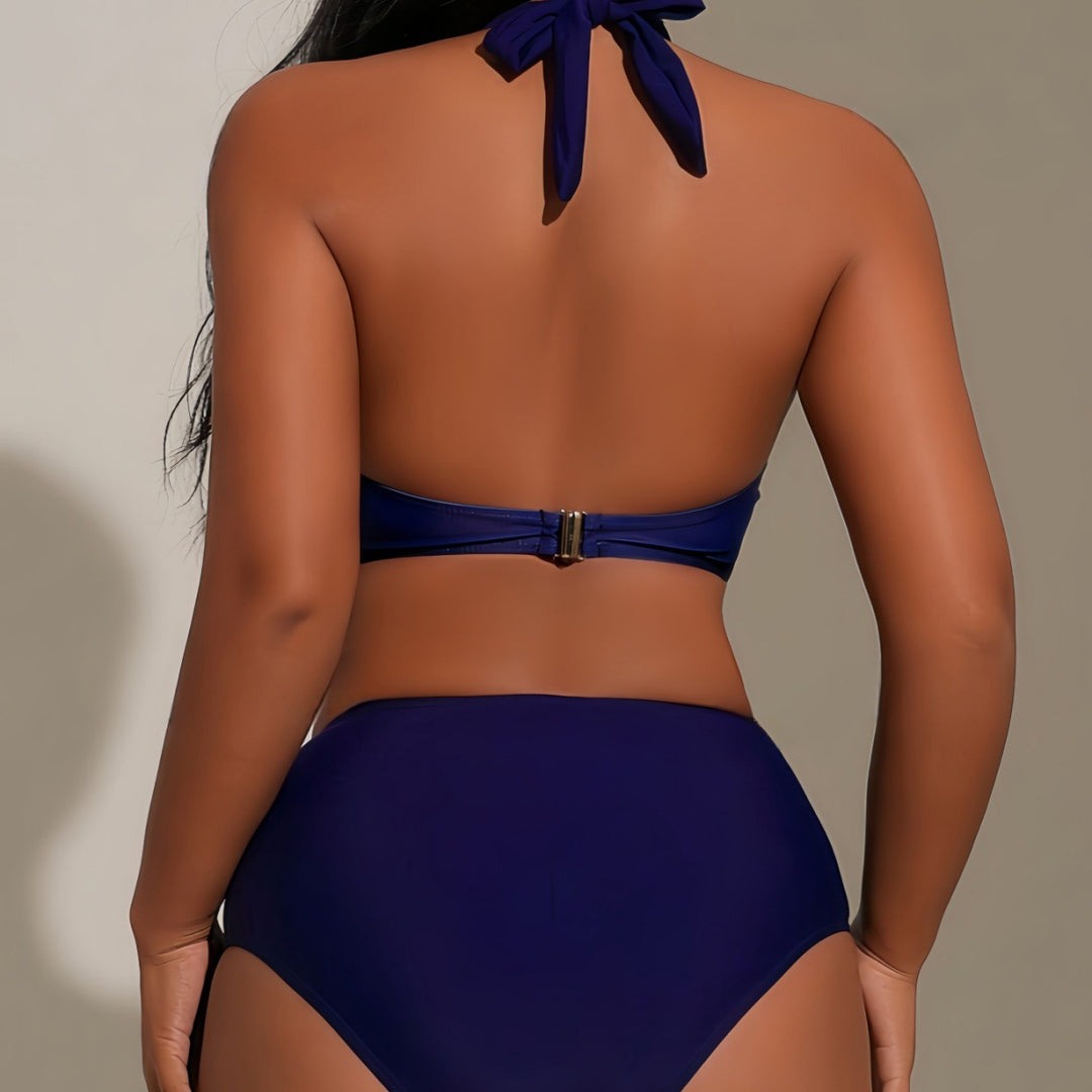 Damen Bikini-Set mit exquisitem Karomuster Drune
