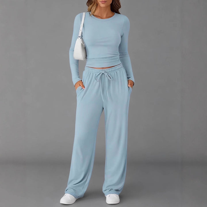 Damen bequeme und stylische Lounge-Set Drune