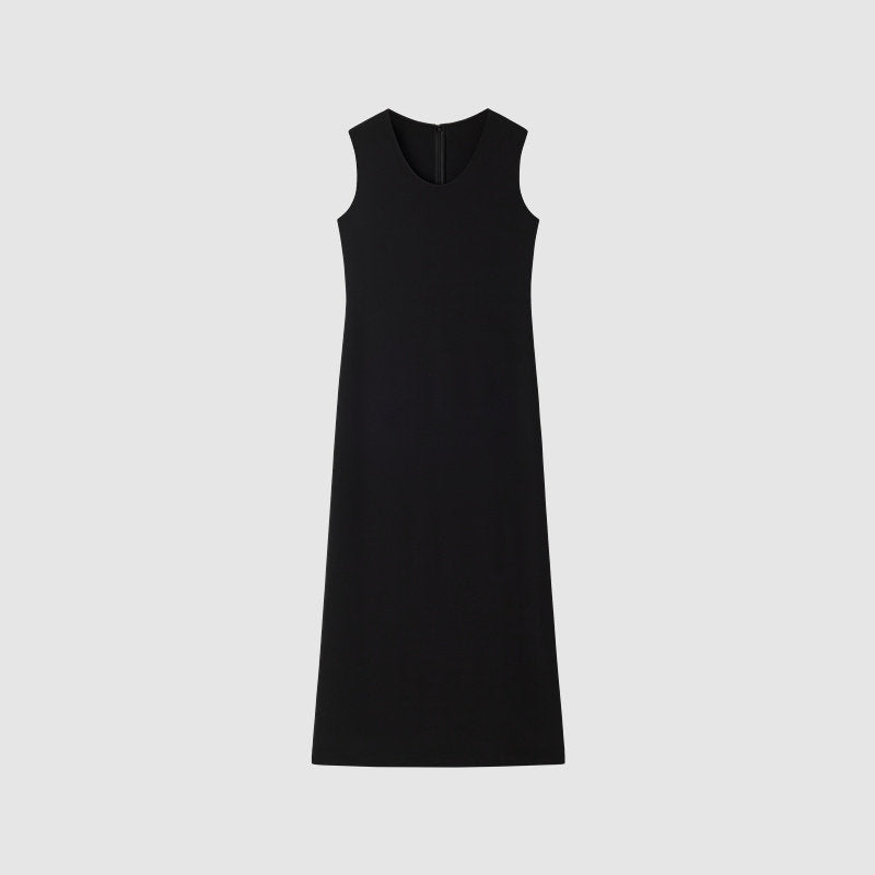 Damen Elegantes ärmelloses Maxikleid Drune