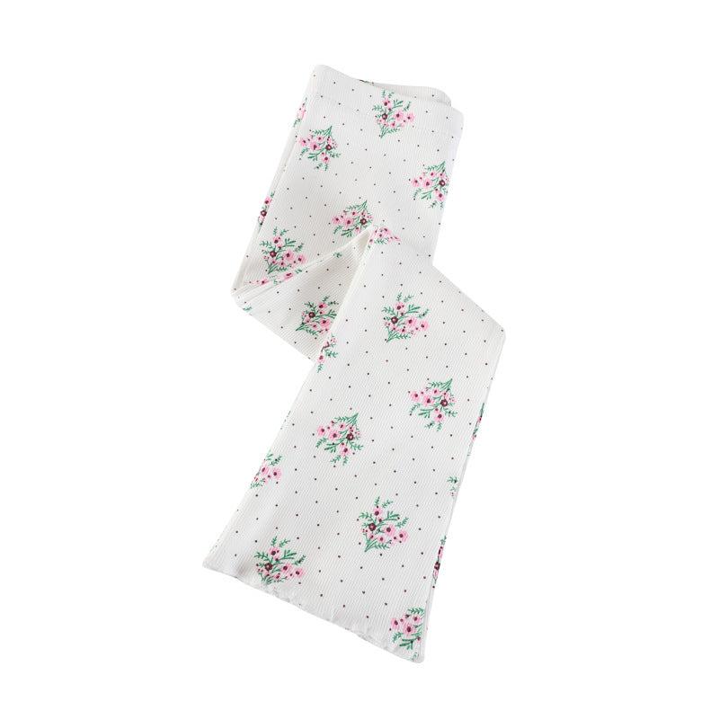 Mädchen Flared Leggings mit floralem Muster Drune
