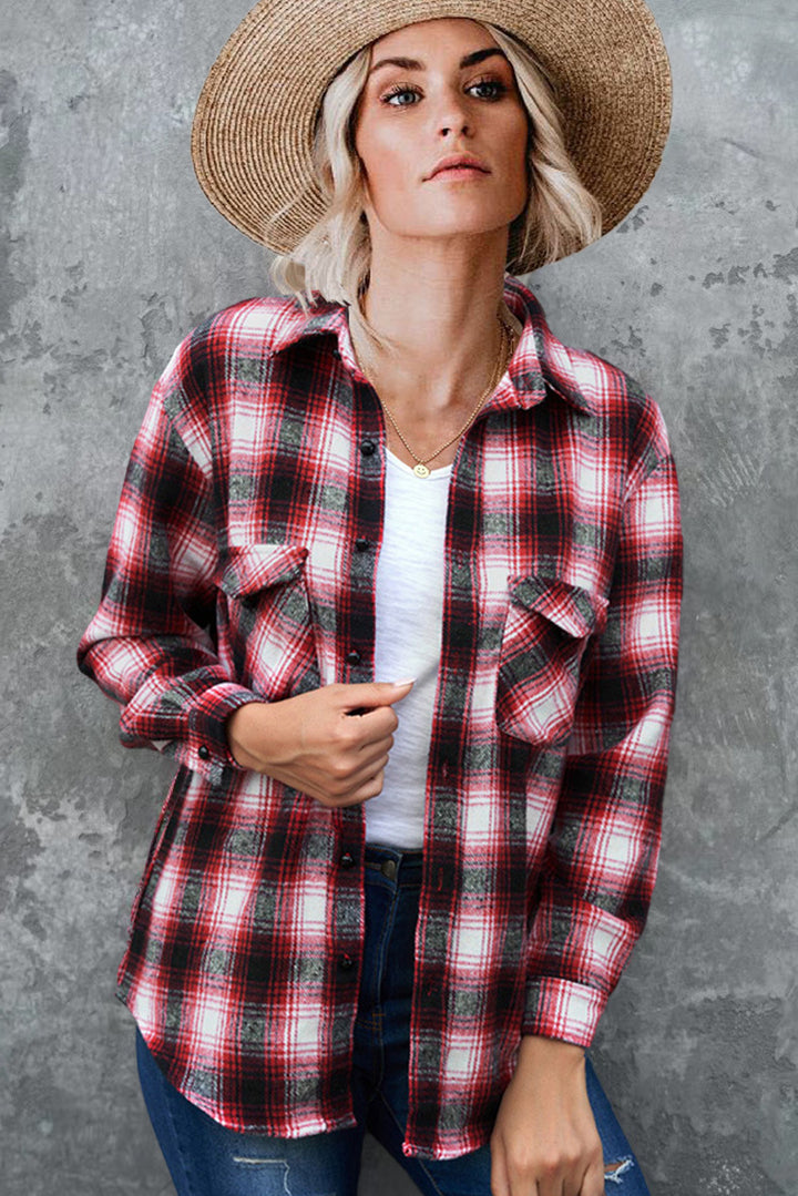 Damen Flanellhemd Drune