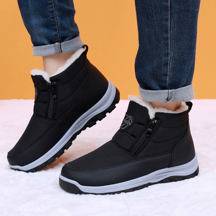 Damen Isolierte Winterstiefel mit kuscheligem Innenfutter und rutschfester Sohle Drune