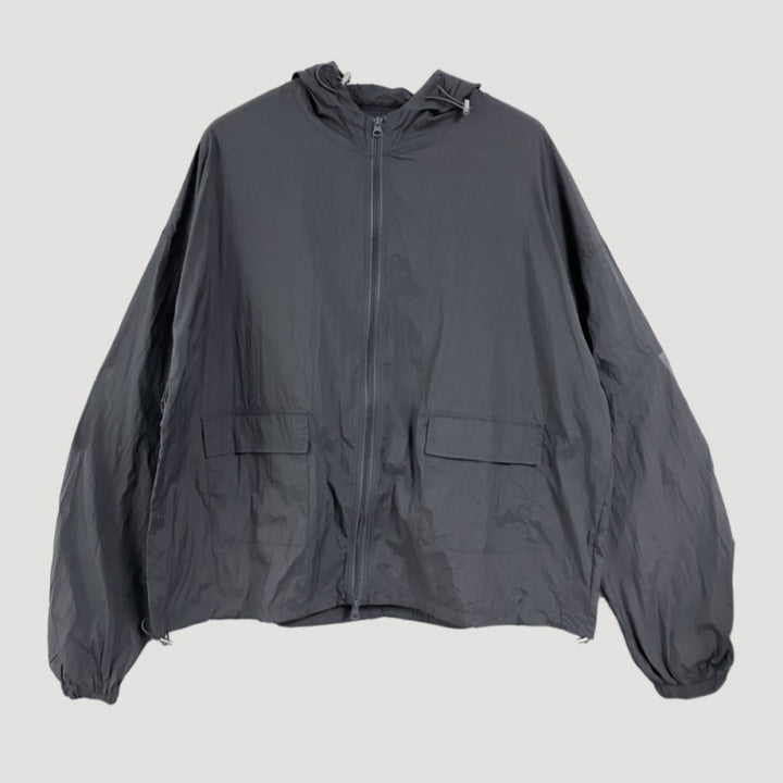 Damen lässige Windbreaker-Jacke mit praktischen Taschen Drune