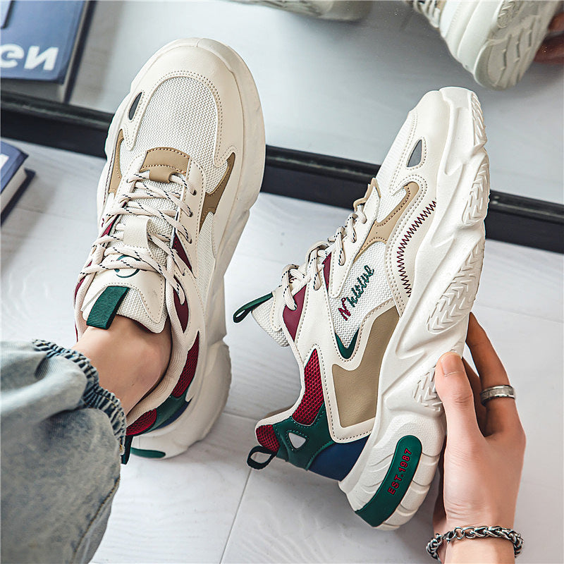 Damen Komfortable Chunky Sneakers mit atmungsaktiver Mesh-Technologie Drune