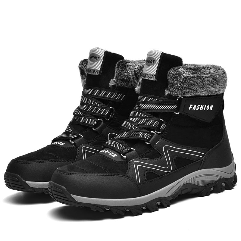 Damen Winterstiefel mit isolierter Fütterung und rutschfester Sohlenkonstruktion Drune