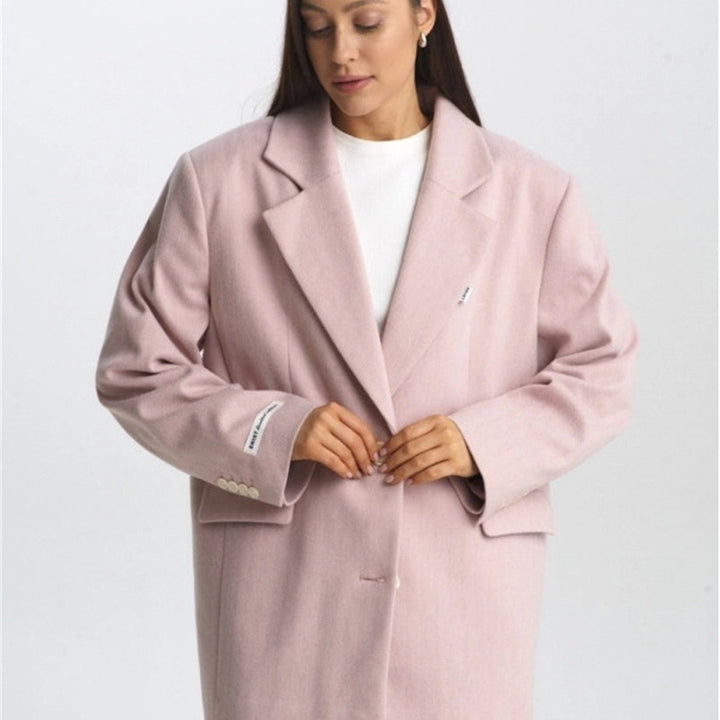 Damen eleganter Blazer im modernen Schnitt mit minimalistischen Details Drune