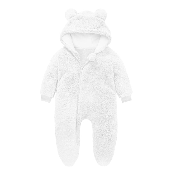 Kleinkind Fleece Overall mit Bärenohren Drune