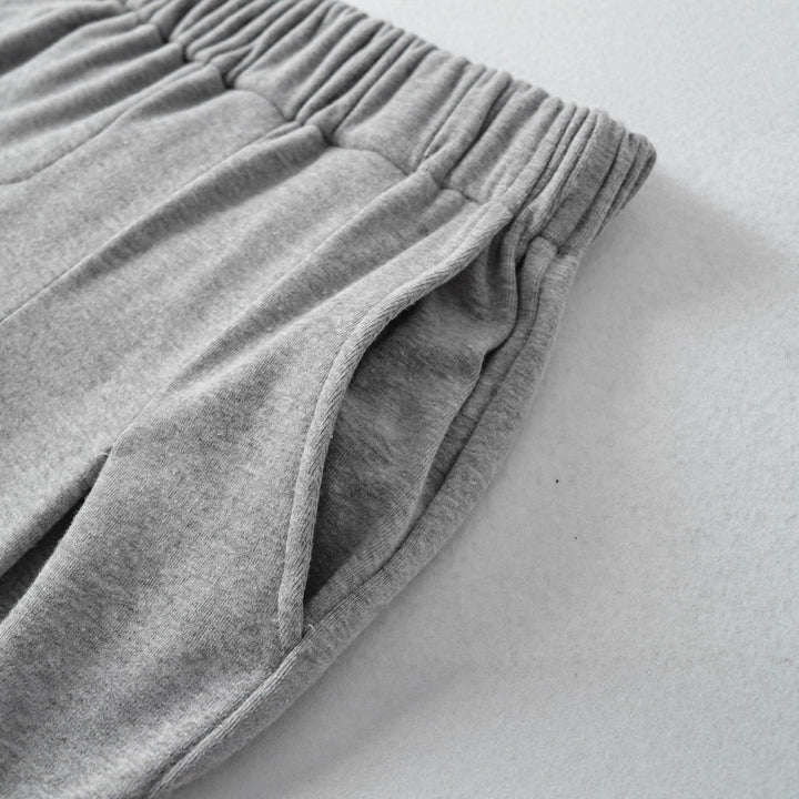 Damen lässige, weite Freizeithose mit Bundfalten Drune