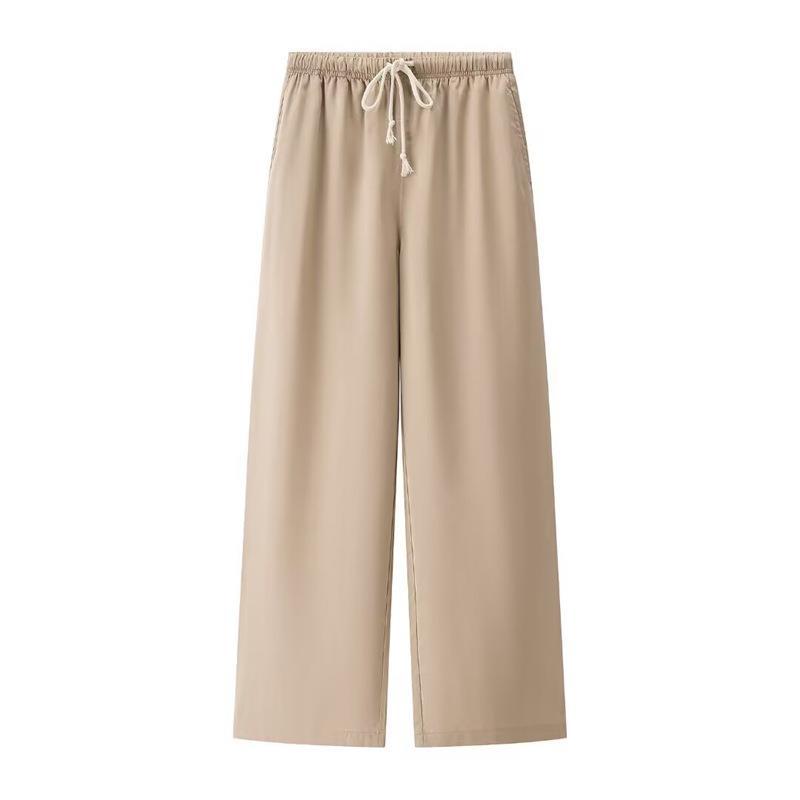 Damen Freizeithose mit weitem Schnitt und komfortablem Gummibund Drune