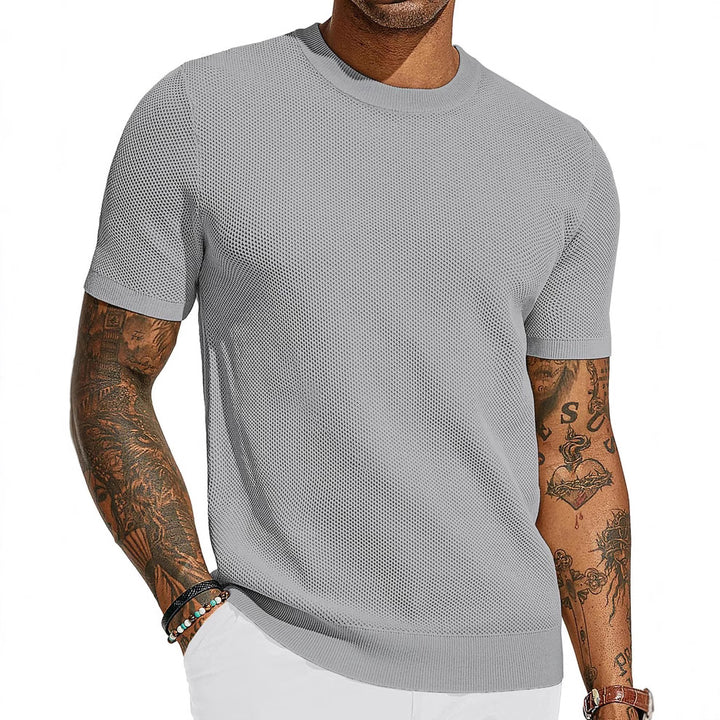 Herren atmungsaktives Netz-T-Shirt Drune