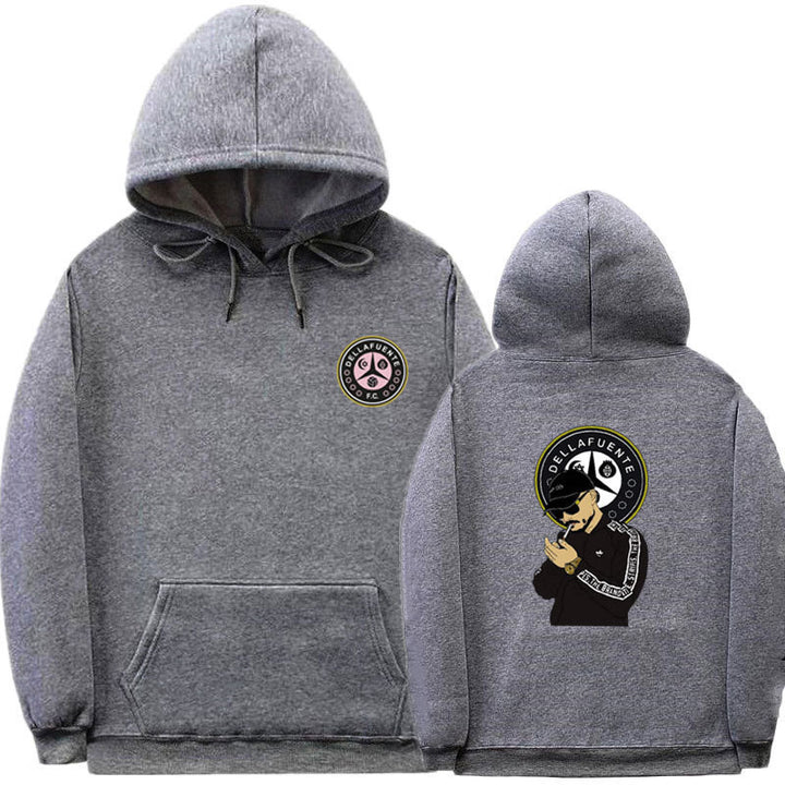 Damen Kapuzenpullover mit einzigartigem Motiv und bequemer Passform Drune