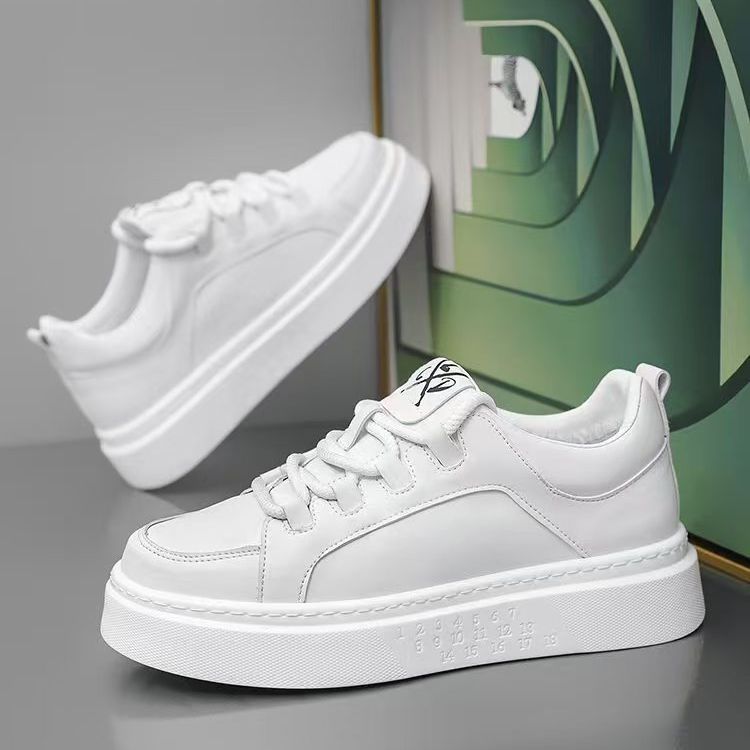 Damen modische Sneaker mit hoher Plateausohle Drune