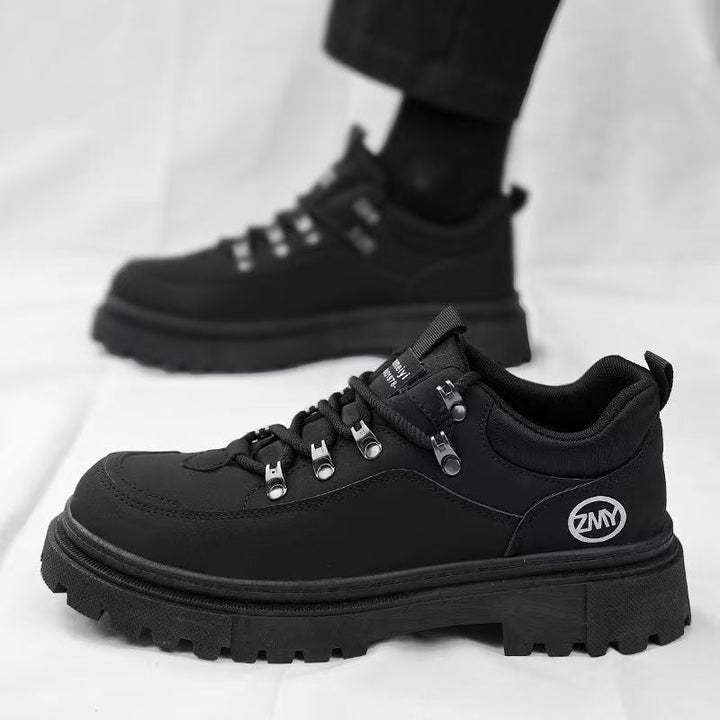 Damen trendige Trekking Sneakers mit strapazierfähigem Obermaterial und rutschfester Sohle Drune