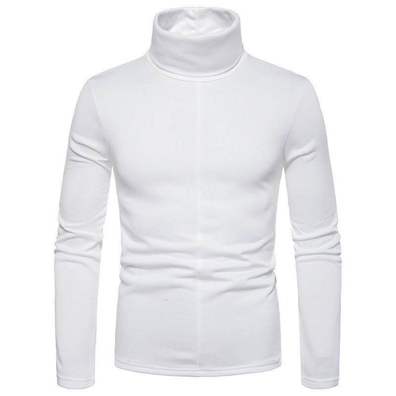 Herren Rollkragenpullover aus weichem Strickmaterial Drune