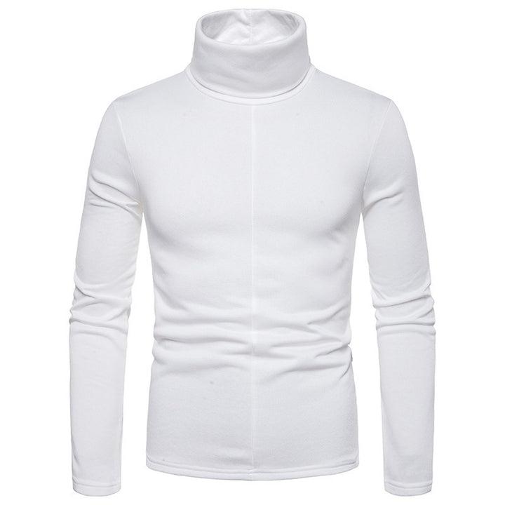 Herren Rollkragenpullover aus weichem Strickmaterial Drune