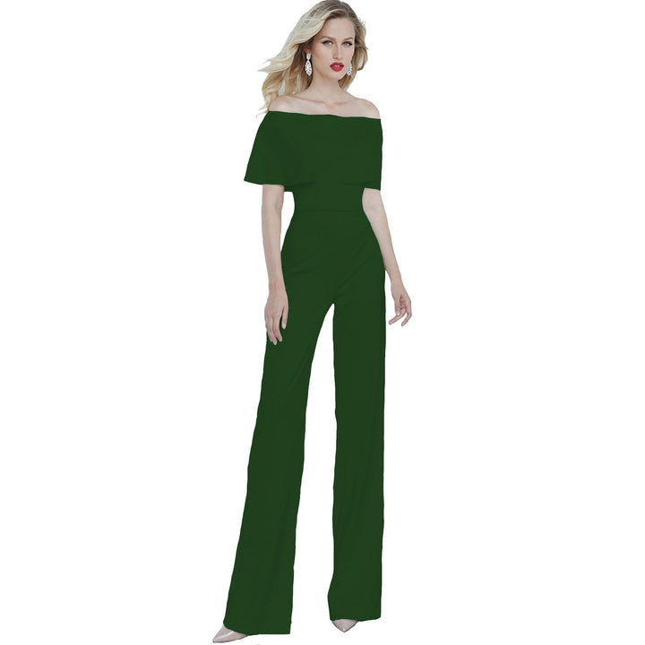 Drune | Eleganter V-Ausschnitt Jumpsuit