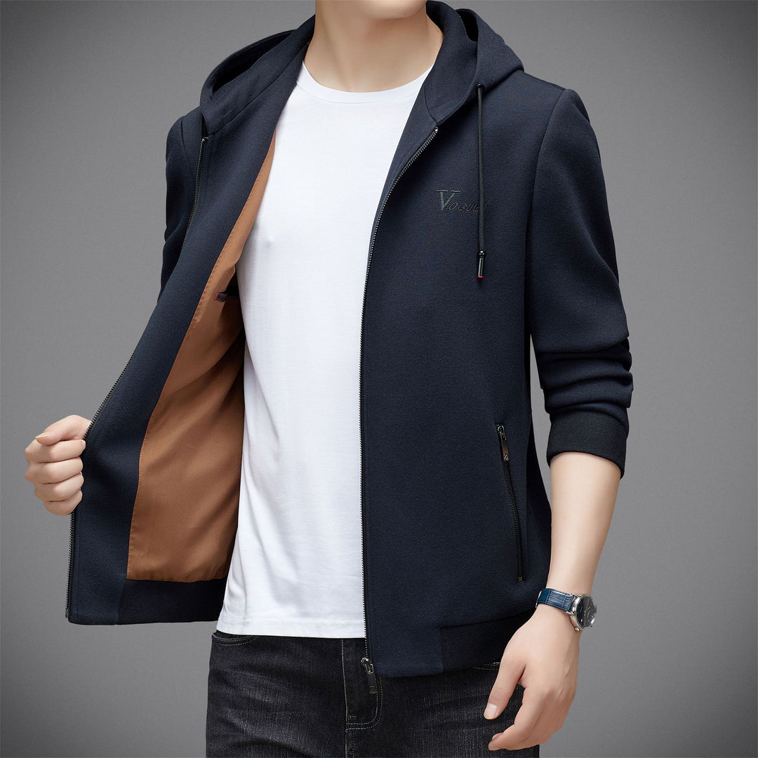 Herren modische Sweatjacke mit praktischen Taschen und lässigem Schnitt Drune