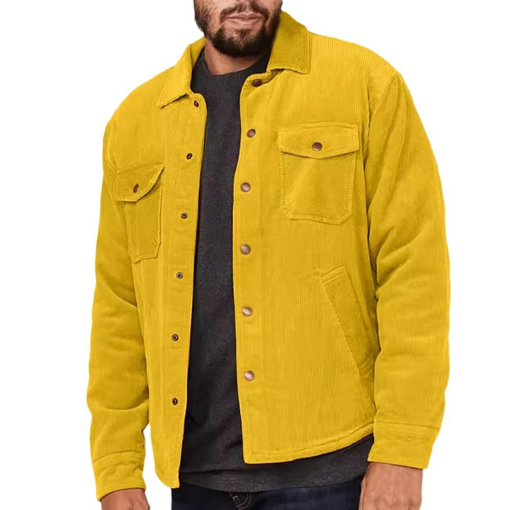 Herren Cordjacke mit praktischen Taschen und stylischem Design Drune