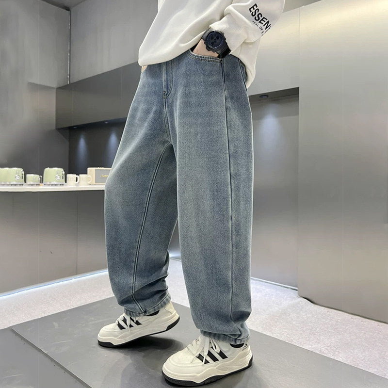 Damen Baggy Jeans Drune
