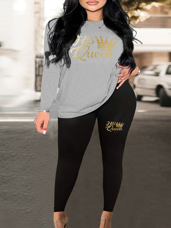 Damen Lässiges Sweatshirt mit originellem Bärenmotiv Drune