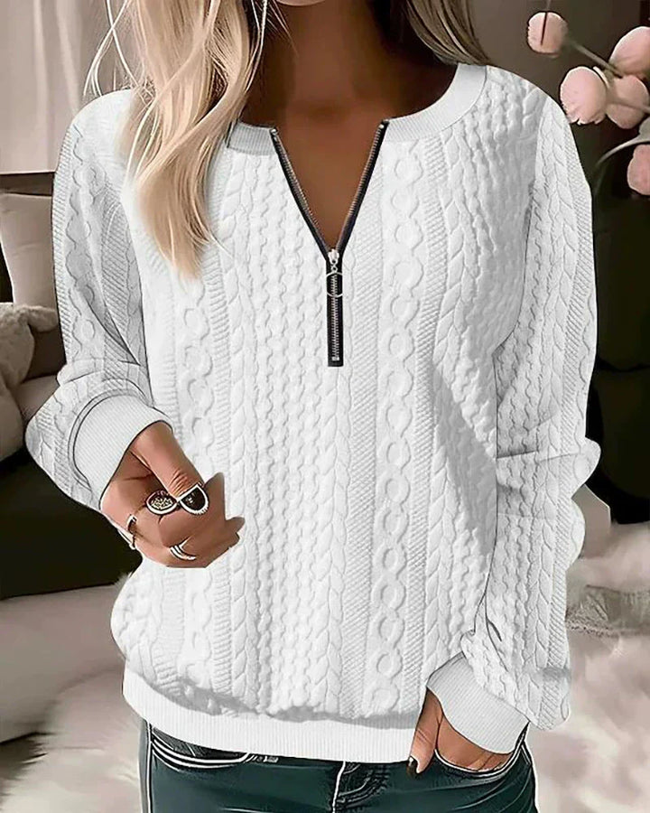 Drune | Reißverschluss Sweatshirt Freizeitkleidung