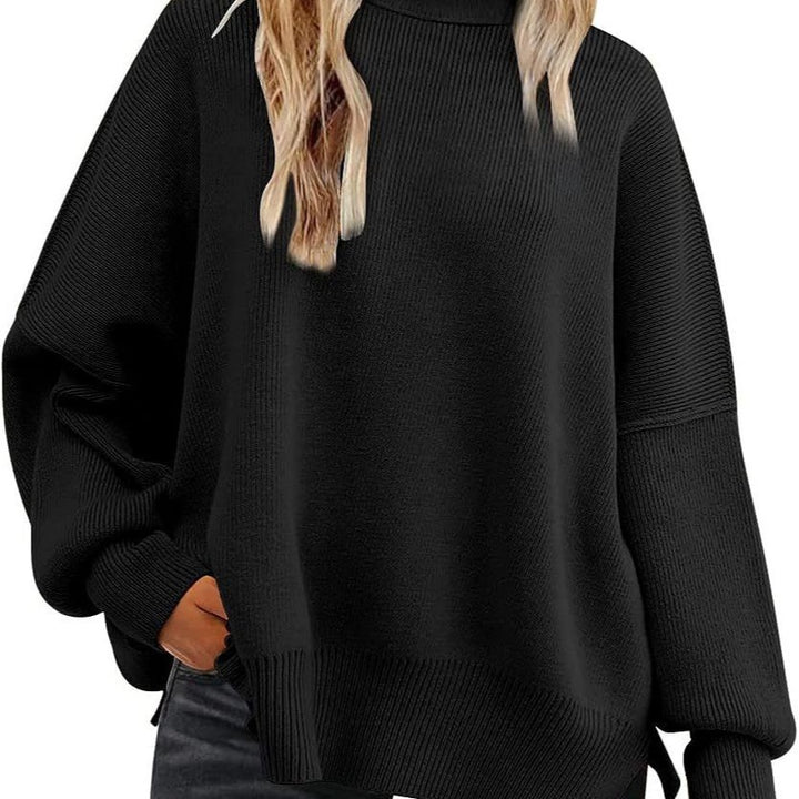 Damen lässiger Strickpullover Drune