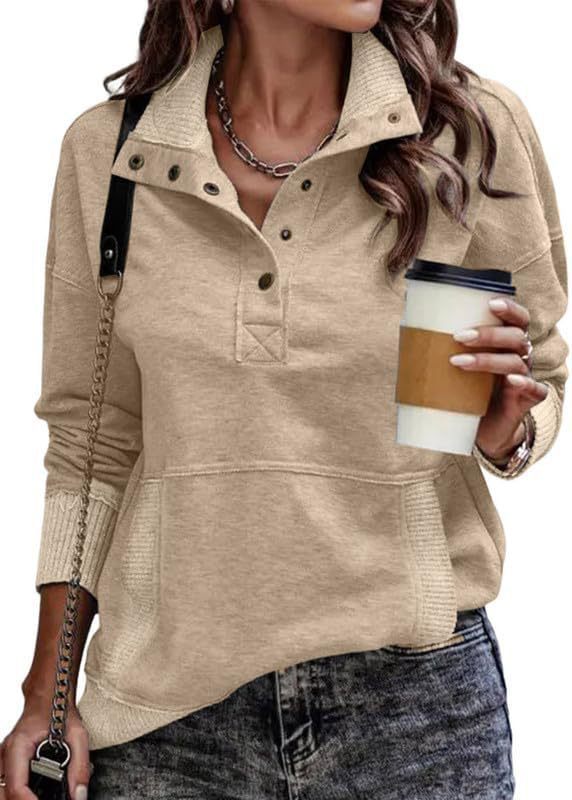 Damen urbaner sportlicher Pullover Drune