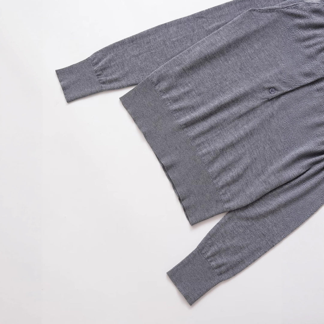 Damen Langarm-Polo mit Knopfleiste und klassischem Kragen Drune