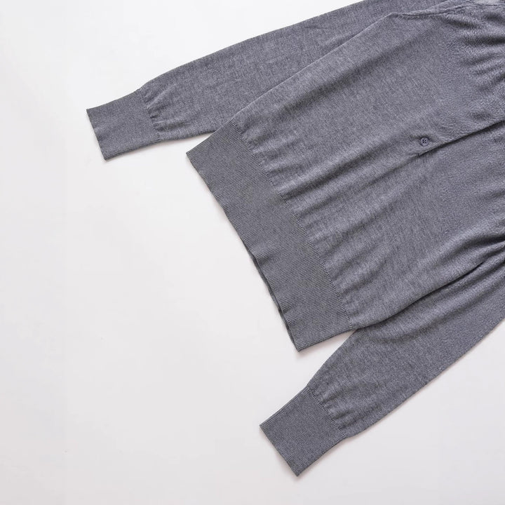 Damen Langarm-Polo mit Knopfleiste und klassischem Kragen Drune