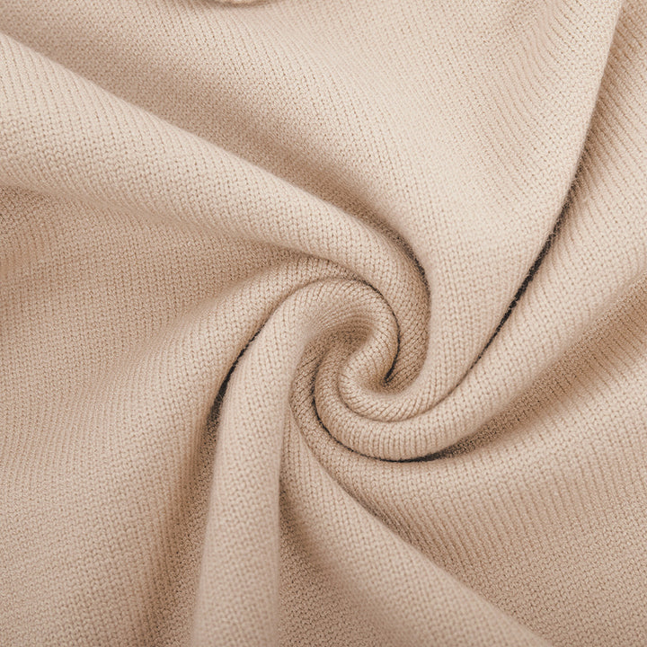Damen Grobstrickpullover mit hohem Rollkragen und lässigem Schnitt Drune