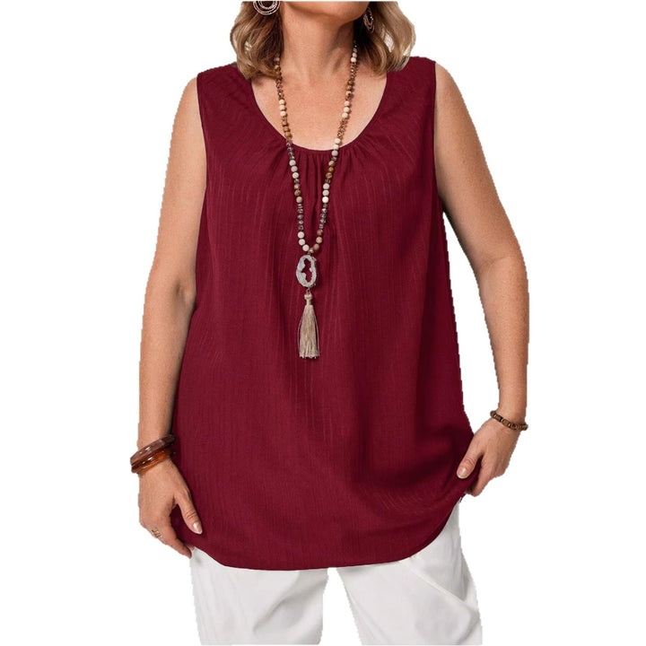 Damen Weiter Schnitt Tank-Top mit lässigem Stil Drune