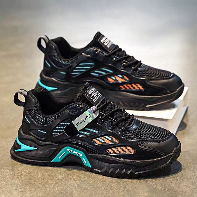 Damen Sneakers mit atmungsaktiver Mesh-Oberfläche und stoßdämpfender Sohle Drune