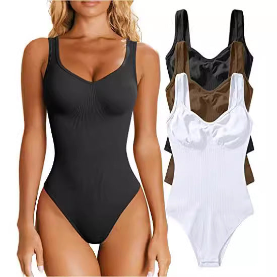 Damen Body mit spaghettiträgern und figurbetontem Schnitt Drune