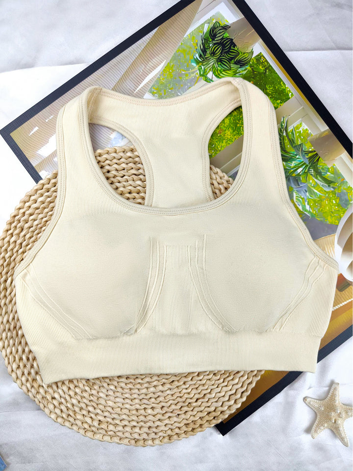 Damen Sport-Bustier mit atmungsaktivem Mischgewebe und stützenden Cups Drune
