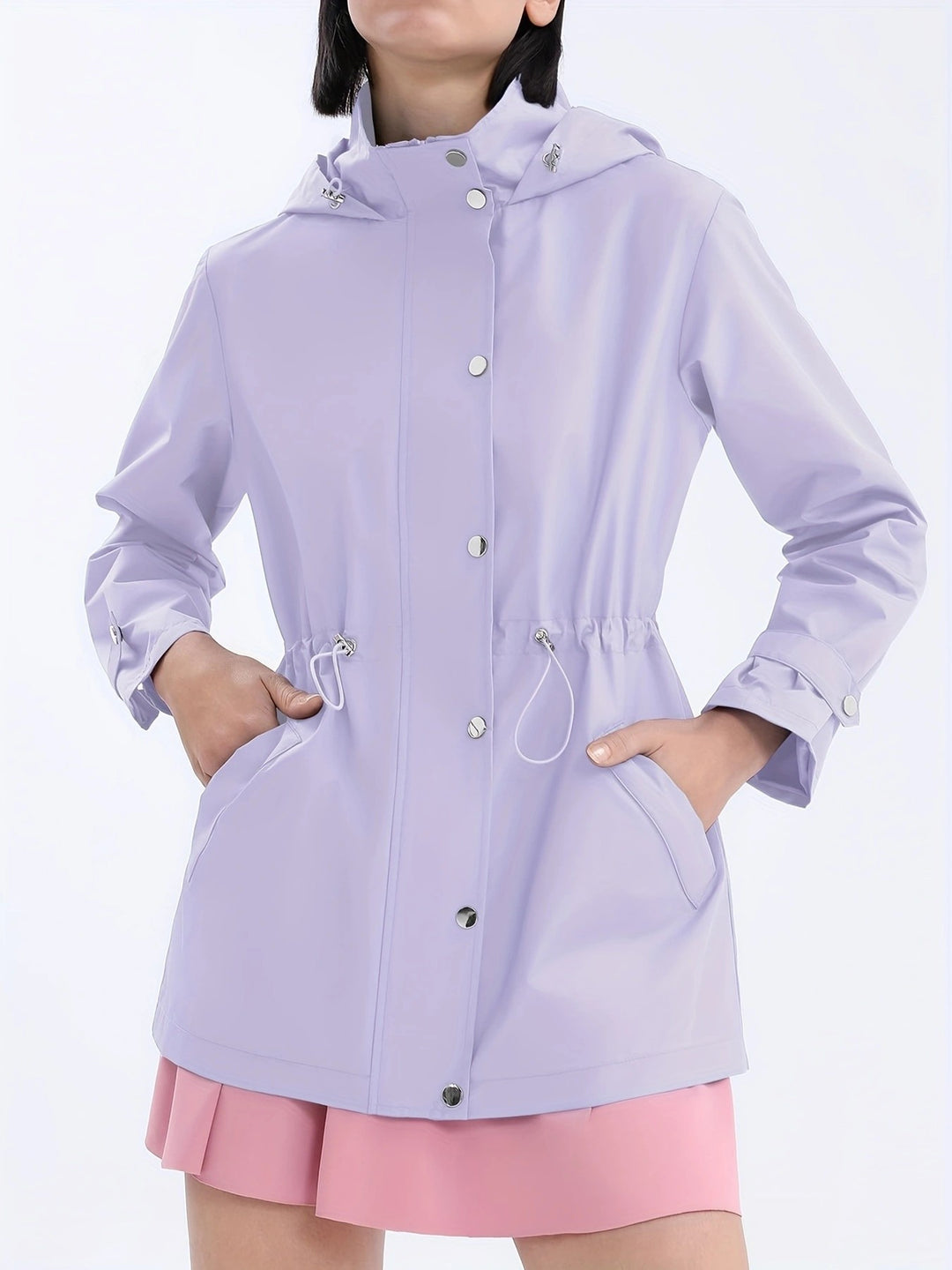 Damen Übergangsjacke mit verstellbarem Taillenzug und praktischen Taschen Drune