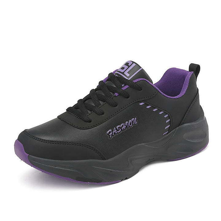 Damen nan voluminöse Sneaker mit gepolstertem Kragen und stoßabsorbierender Sohle Drune
