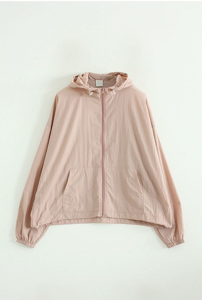 Damen lässige Übergangsjacke mit lockerer Passform Drune